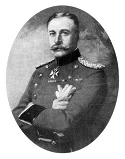 Lieutenant General Sir Douglas Haig, British soldier, First World War, 1914.Artist: John Saint-Helier Lander