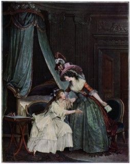 'L'Indiscretion', 1786 (1931).Artist: Jean-François Janinet