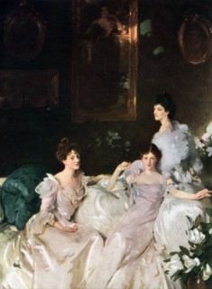 'Lady Elcho, Mrs Tennant and Mrs Adeane', 1926.Artist: John Singer Sargent