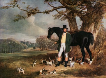 'Mr Maynard and Her Majesty's Beagles', 1930.Artist: Henry Barraud