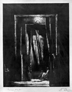 'The Sinister Interior', 1930.Artist: L Daviel