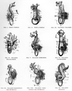 Sienese tethering rings, 1926. Artist: Unknown