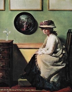 'The Mirror', 1900 (1926).Artist: William Newenham Montague Orpen