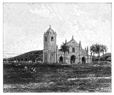 An old Jesuit church, Pirayu, Paraguay, 1895. Artist: Unknown