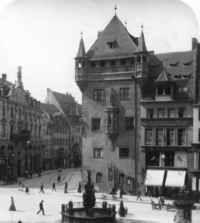 Nassauer Haus, Nuremberg, Bavaria, Germany, c1900. Artist: Wurthle & Sons