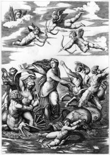 'The Triumph of Galatea', 1512 (1849).Artist: L Delaistre