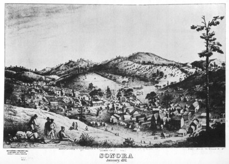 Sonora, California, 1852 (1937).Artist: Pollard & Britton