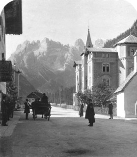 Landro and Monte Cristallo, Tyrol, Italy, c1900s.Artist: Wurthle & Sons