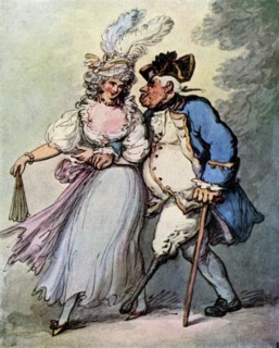 'A French Frigate Towing an English Man-of-War into Port', late 18th-early 19th century, (1929).Artist: Thomas Rowlandson
