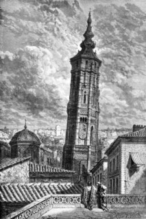 Torre Nueva, Zaragoza, Spain, 1929. Artist: Unknown