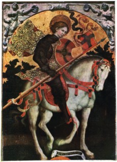'St Chrisogonus', 15th century, (1933). Artist: Michele Giambono