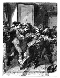 The assassination of the Duke of Buckingham, c1902. Artist: Unknown