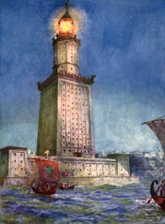 The Pharos of Alexandria, Egypt, 1933-1934. Artist: Unknown