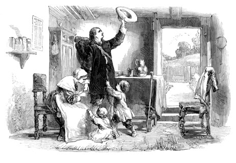 The departure of Roger Williams (1603-1683) for Salem Island, c1902. Artist: Unknown