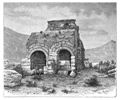 The prison of St Paul, Ephesus, Turkey, 1895.Artist: Armand Kohl