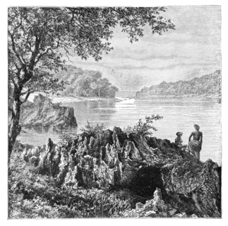 The river Salwen, above Moulmein, Myanmar, 1895. Artist: Unknown