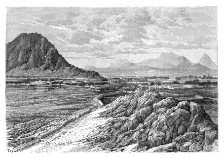 The Marsha Pass, North of Kandahar, Afghanistan, 1895. Artist: Unknown