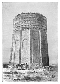 The Tower of Meimandan, Persia (Iran), 1895. Artist: Unknown