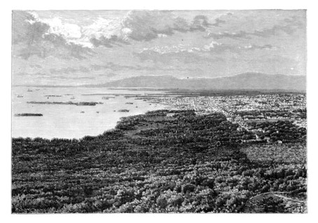 Port-Au-Prince, Haiti, c1890.Artist: A Kohl