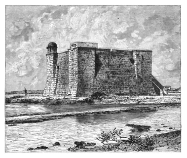 Chorrera Tower, Havana, Cuba, c1890. Artist: Unknown