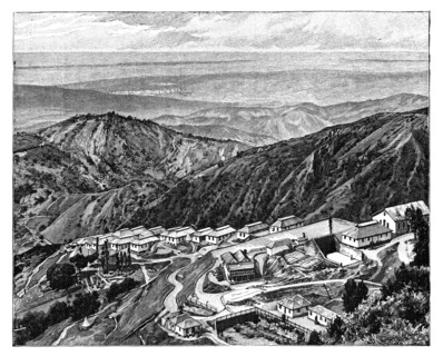 Newcastle Sanatorium, Jamaica, c1890.Artist: A Kohl