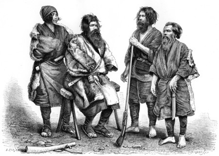 Ainu people, Japan, 1895. Artist: Unknown