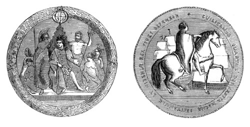 The Great Seal of King William IV, c1895. Artist: Unknown