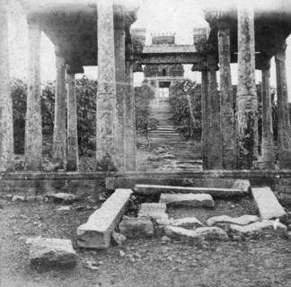A ruined temple near Madras, India, 1874. Artist: Unknown