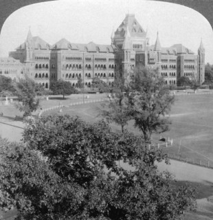 High Court and north end of Rotten Row, Bombay, India, 1903.Artist: Underwood & Underwood