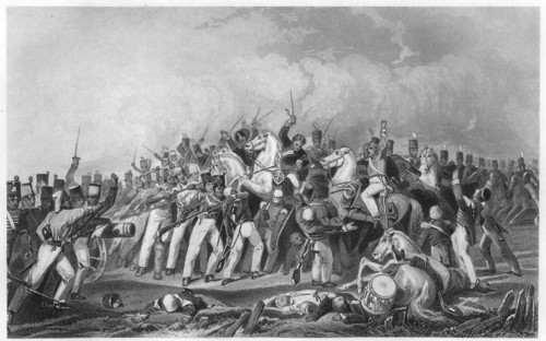 'Defeat of the Sealkote Mutineers by General Nicholson's column', 1857, (c1860). Artist: Unknown