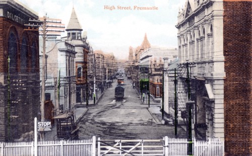 High Street, Fremantle, Australia, c1900s. Artist: Unknown