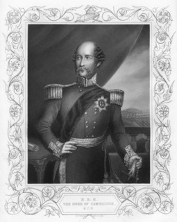 Prince George (1819-1904), the Duke of Cambridge, 1857.Artist: DJ Pound