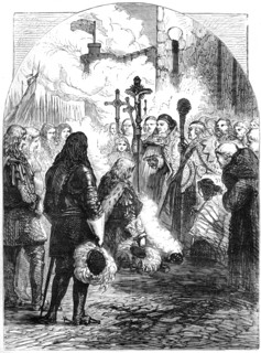 Reception of James II in Dublin, c1689, (19th century). Artist: Unknown