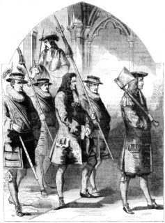 Robert Harley, the Earl of Oxford (1661-1724), going to trial, 18th century (19th century). Artist: Unknown