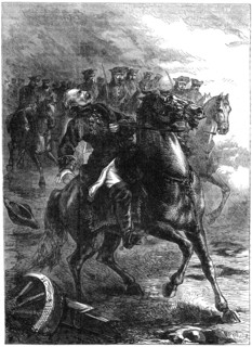 The death of the Duke of Berwick at the siege of Philippsburg, Germany, 1734 (19th century). Artist: Unknown