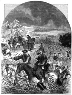 The retreat of Belleisle, c1740 (19th century). Artist: Unknown
