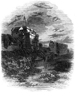 Carlisle Castle, Carlisle, Cumbria, 19th century.Artist: Bale & Hulman
