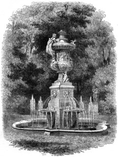 Gardens of the royal residence at Potsdam, Germany, 19th century. Artist: Unknown