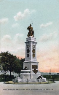 The Armada Memorial, Hoe Promenade, Plymouth, Devon, early 20th century. Artist: Unknown