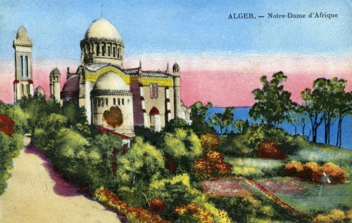 Notre Dame d'Afrique, Algiers, Algeria, early 20th century. Artist: Unknown