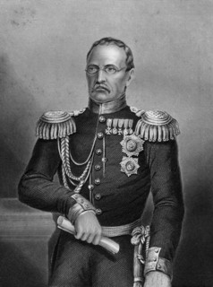 Prince Gortschakoff, Russian soldier, 1857. Artist: DJ Pound