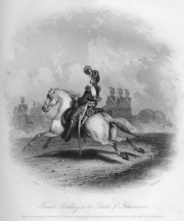 'French Artillery at the Battle of Inkermann', 1854, (1857). Artist: G Greatbach