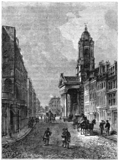 George Street, Hanover Square, London, 1800 (1891). Artist: Unknown