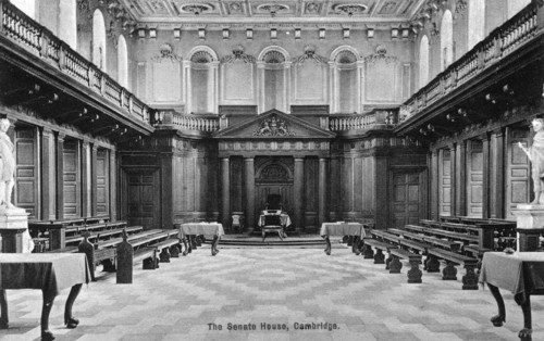 The Senate House, Cambridge, Cambridgeshire, late 19th century. Artist: Unknown