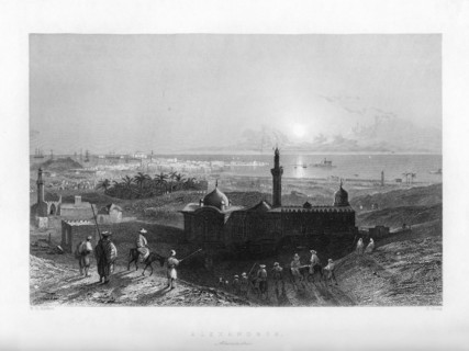 Alexandria, Egypt, 1841.Artist: Roger Young