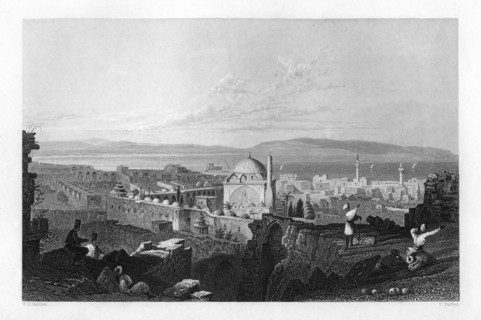 St Jean D'Acre, Israel, 1841.Artist: Thomas Barber