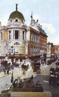The Gaiety Theatre, Strand, London, 1907. Artist: Unknown