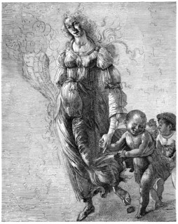 Botticelli's 'Abundance', 1882. Artist: Unknown