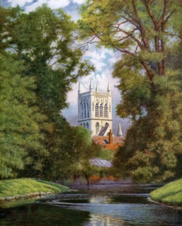 'St John's College Chapel', Cambridge, 1924-1926. Artist: FC Varley