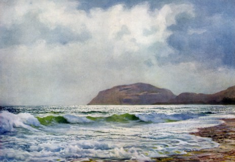 'A Stormy Day near Llandudno', Wales, 1924-1926. Artist: FC Varley